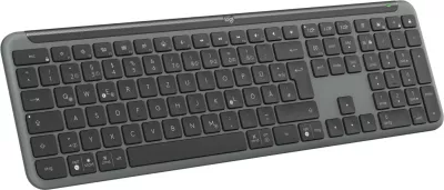 Tastierë Logitech 920-012451, full-size, pa tela, Bluetooth + RF, QWERTZ, graphite