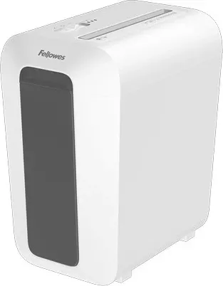 Shredder Fellowes LX65, particle-cut, 22L, i bardhë