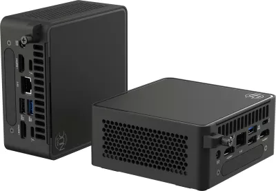 Kompjuter mini ASUS NUC GEN15 Pro Cyber Canyon U7, Intel Core Ultra 7, Intel Arc 140T, 96GB RAM max, i zi