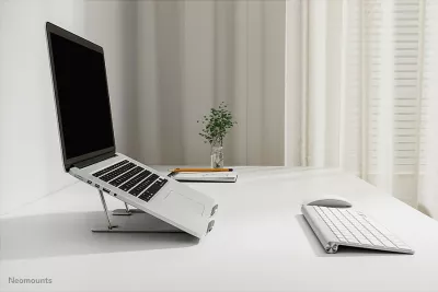 Mbajtës laptopi Newstar NSLS085SILVER, alumini, 10-17 inç, argjendtë