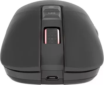 Maus Genesis Zircon 330, wireless, 3600 DPI, i kuq
