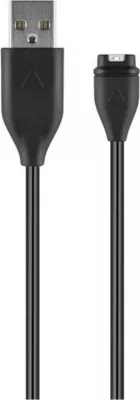 Kabllo karikimi dhe sinkronizimi USB-A për Garmin Smartwatch 010-12983-00, e zezë