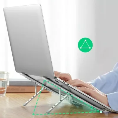 Mbajtëse laptopi UGREEN LP451, e rregullueshme, argjendtë