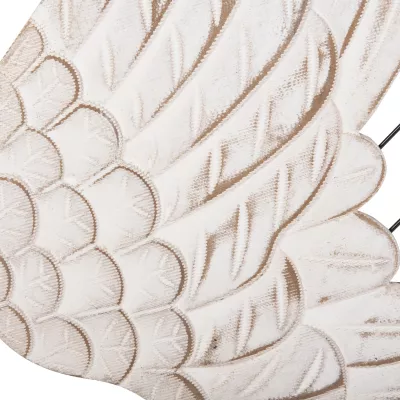 Dekor muri krahë FH4223 MDF në metal bardhë-zi 39x1,5x92Hcm
