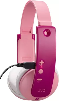 Kufje për fëmijë JVC HA-KD10W, Bluetooth, rozë