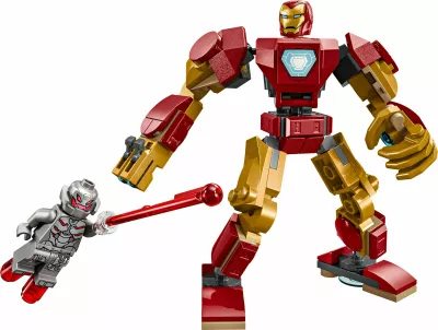 Set ndërtimi LEGO Marvel 76307 Iron Man Mech vs. Ultron, 101 pjesë, multikolor