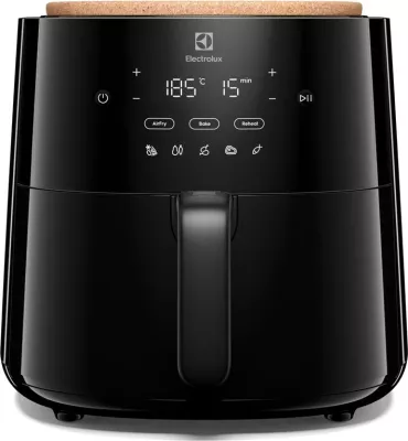 Fritezë me ajër të nxehtë Electrolux EAF5B, 5L, 1500W, e zezë