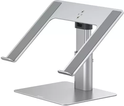 Mbajtës laptopi Baseus LUJS000012, i rregullueshëm, 11-17", argjendtë