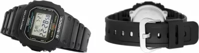 Orë dore për meshkuj Casio G-Shock, e zezë