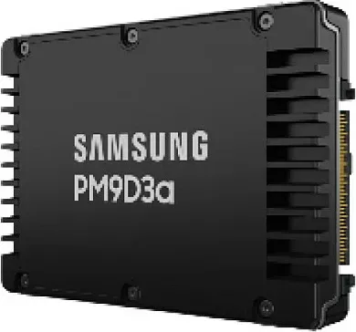 SSD i brendshëm Samsung PM9D3a, 1.92TB, 2.5", NVMe PCIe 5.0, e zezë