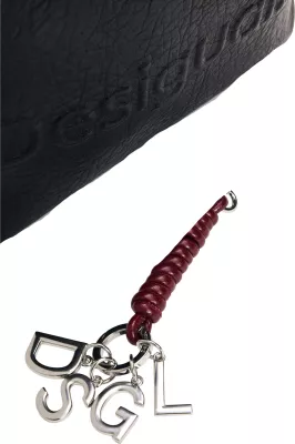 Çantë shpine Desigual BACK_HALF LOGO LUENA NF B 26WAKP05 për femra, e zezë