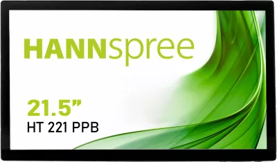Monitor touchscreen Hannspree HT221PPB, 21.5 inch, Full HD, LED, 4 ms, i zi