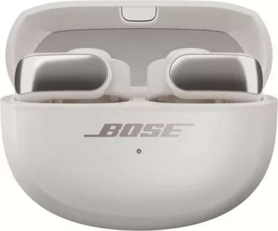 Kufje, Bose, Ultra Open Earbuds 881046-0020, dizajn open-ear, Silver
