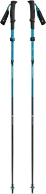 Shkop trekking Black Diamond Distance Carbon FLZ, i palosshëm, 125-140 cm, i zi