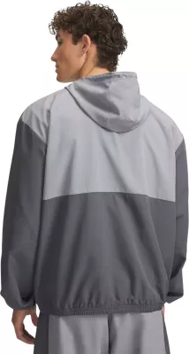 Jakne shiu për meshkuj Under Armour UA Rival Woven CB 77-6013415, gri [Madhësia: XL]