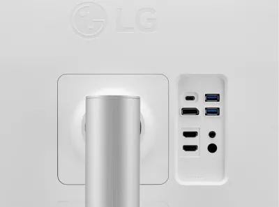 Monitor LG 27UP85NP-W, 27 inç, 4K Ultra HD, LED, 5 ms, argjendtë