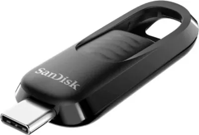 USB memorje SanDisk Ultra Slider SDCZ480-032G-G46 32GB USB-C USB 3.2 Gen 1 e zezë, 1 copë