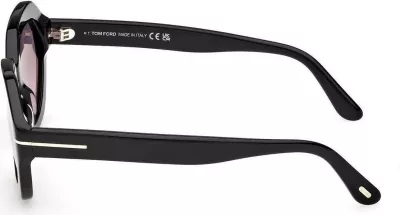 Syze dielli për femra Tom Ford MERYL-02 FT1341 01B, të zeza [Ngjyra: 53]
