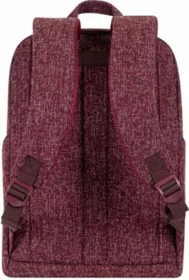 çantë shpine për laptop RIVACASE 7923, 13.3\", waterproof tweed, e kuqe