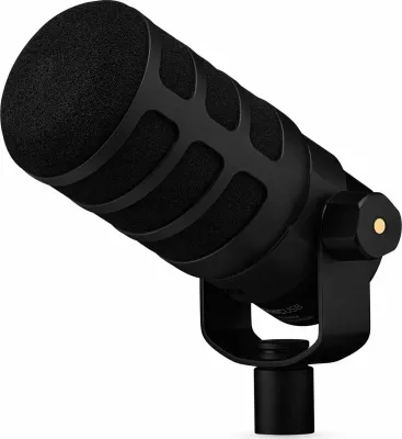 Mikrofon dinamik Rode PodMic USB (PODMICUSB), kardioid, XLR/USB-C, i zi