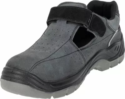 Sandale pune sigurie LAHTI PRO L3061844, nr. 44, lëkurë, me kapak çeliku, S1 FO SR