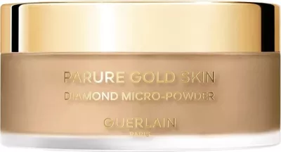 Puder i lirshëm për femra Guerlain Parure Gold Skin Diamond Micro-Powder Fixing 04, 35g