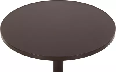 Tavolinë e rrumbullakët për jashtë GOSS FH5974.02 alumin, ngjyrë kafe, Φ60x70H cm