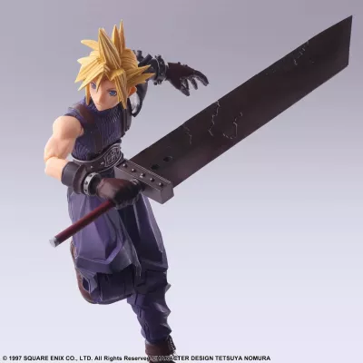 Figurinë aksion koleksionuese Square Enix Bring Arts Cloud Strife Final Fantasy VII Digital Plus Edition 15.2 cm