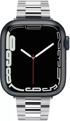 Rrip ore Spigen Modern Fit çelik inox për Apple Watch 4/5/6/7/8/SE 38/40/41 mm, argjend, 1 copë