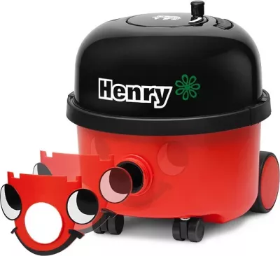 Fshesë me korrent Numatic, 620W, kuqe/e zezë