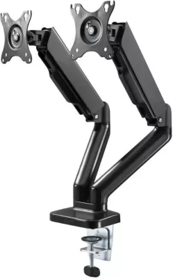 Mbajtëse tavoline për dy monitorë Techly ICA-LCD 462B, 17-32 inç, 9kg, e zezë