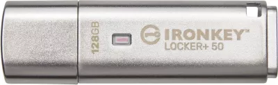 USB Kingston IronKey Locker+ 50, 128GB