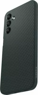 Mbështjellës Spigen Liquid Air për Samsung Galaxy A15/A15 5G, jeshile abyss, me xham të kalitur