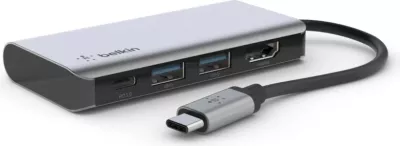 Adapter USB-C në HDMI Belkin AVC006btSGY, argjendtë