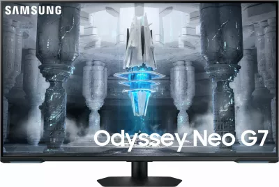 Monitor Samsung S43CG700NU, 43", 4K Ultra HD, LED, 1 ms, i zi, i bardhë