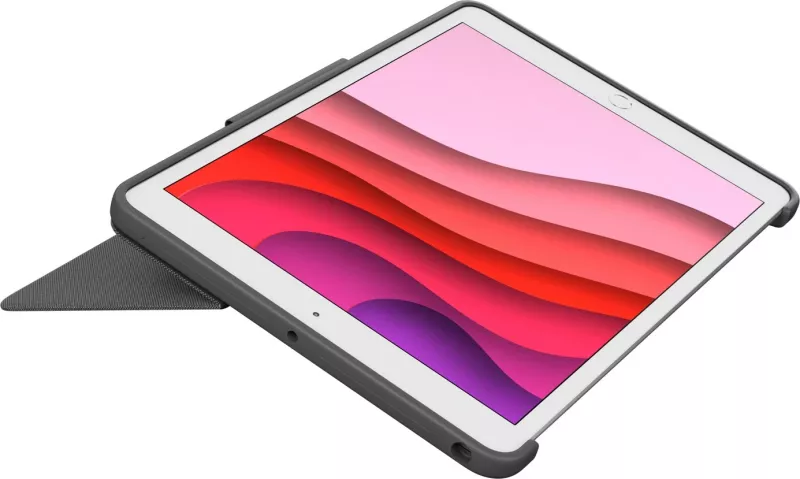 Tastierë Logitech Combo Touch, QWERTZ, Swiss, Touchpad, iPad 7, Graphite thumbnail 4