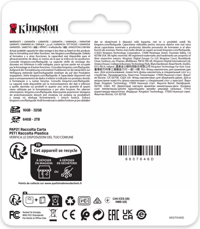 Kartelë memorie Kingston Canvas React Plus SDXC 256GB, e zezë