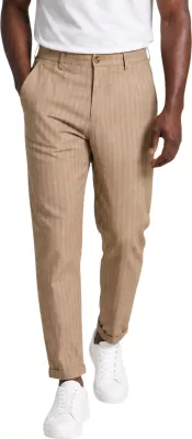 Pantallona për meshkuj Hydra Clothing SLE6PT031214U, kafe balte