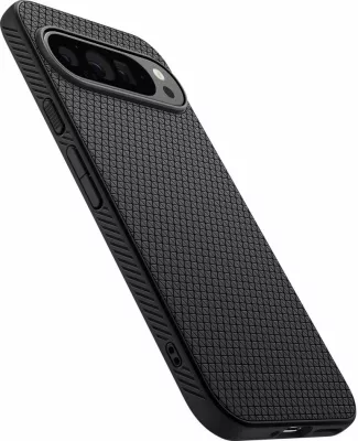 Mbështjellës Spigen Liquid Air për Google Pixel 9 Pro XL, i zi