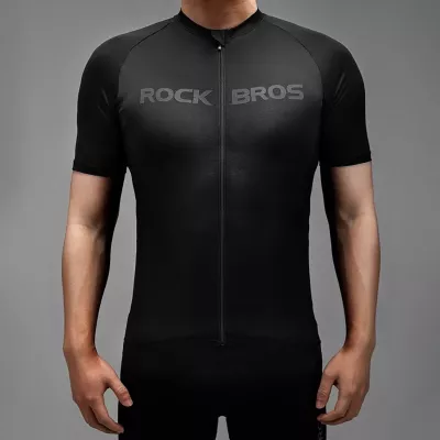 Bluzë çiklizmi Rockbros 15120002005, mëngë të shkurta, XXL, e zezë
