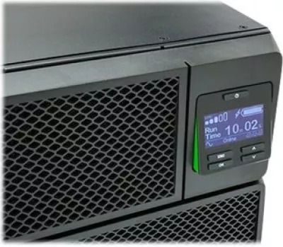 UPS online, APC, Smart-UPS SRT6KRMXLI 6000VA RM, dy-konvertim, USB, e zezë