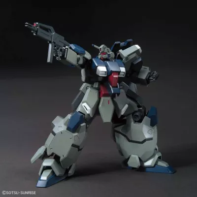 Figure BANDAI Gundam HGUC 1/144 Gustav Karl (Unicorn Ver) Multikolor