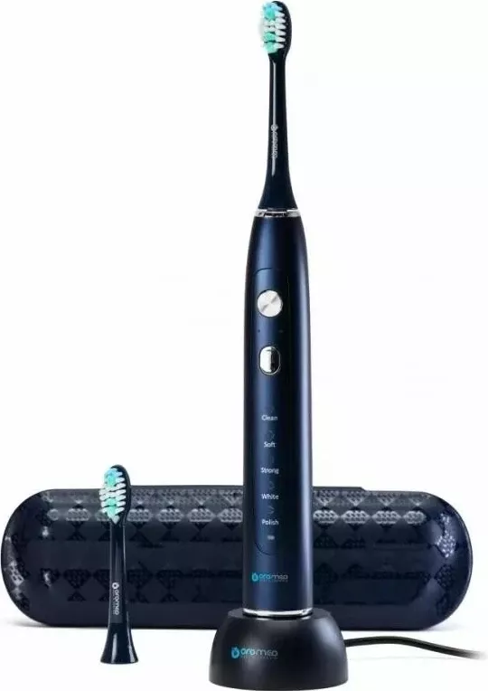 Brushë Oromed Oro-Sonic X Pro, sonik, type-USB, 2 koka, hiri