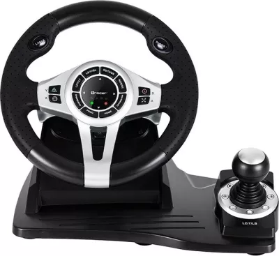Tracer TRAJOY46524 Gaming Controller Black Steering wheel + Pedals PlayStation 4, Playstation 3