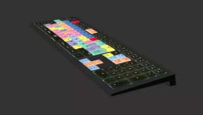 Tastierë LogicKeyboard Astra 2 për Adobe Premiere Pro CC, UK layout, Mac, shumëngjyrëshe