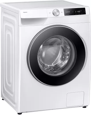 Lavatrice Samsung WW90DG6U8FLEU4 9 kg 1400 rpm klasë A Wi‑Fi AI Ecobubble, e bardhë derë e zezë