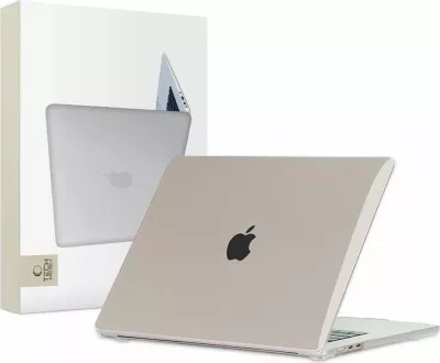 Mbështjellës Tech-Protect SmartShell për MacBook Air 15" M2/M3 2023-2024, Transparent