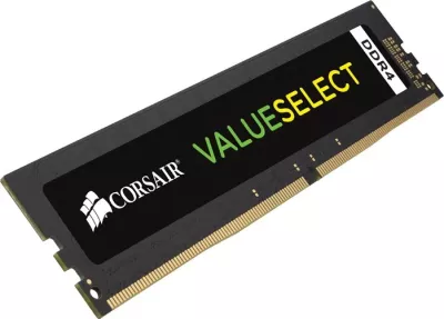 RAM Memorje Corsair Value Select 8GB DDR4 2400MHz CL16, e zezë