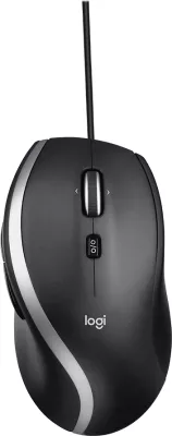 Maus Logitech M500s me kabëll USB 4000 DPI, zi