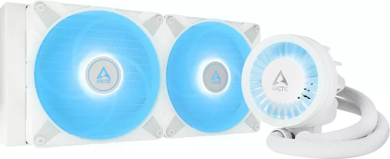 Ftohës uji ARCTIC Liquid Freezer III 280 A-RGB, 14 cm, 69.9 cfm, i bardhë